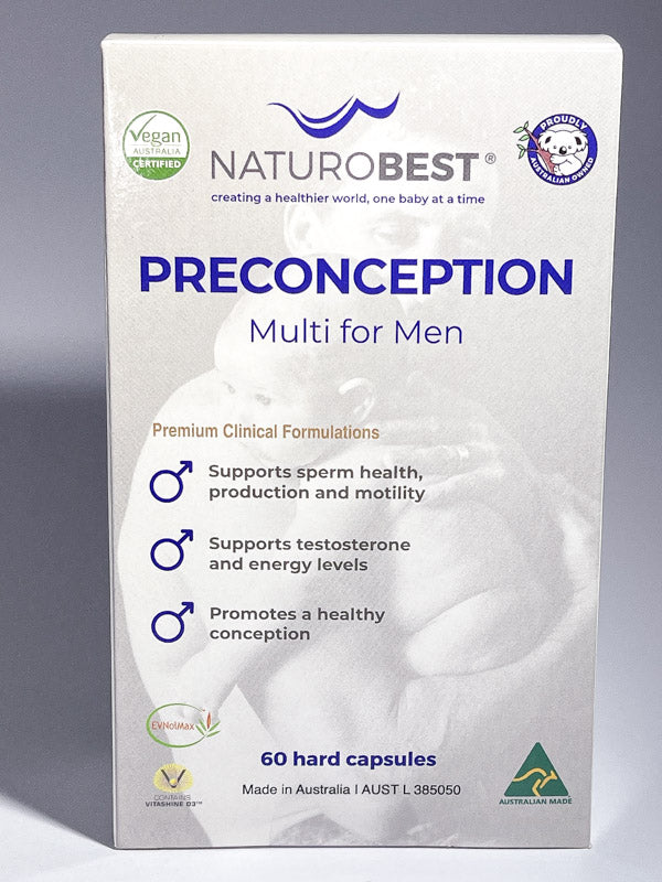 Ova Preconcepotion Preconception Multi for Men – Nurture Your Birth